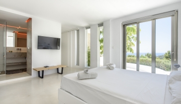 Resa Estates modern villa for sale te koop Cala Tarida Ibiza bedroom 2.jpg